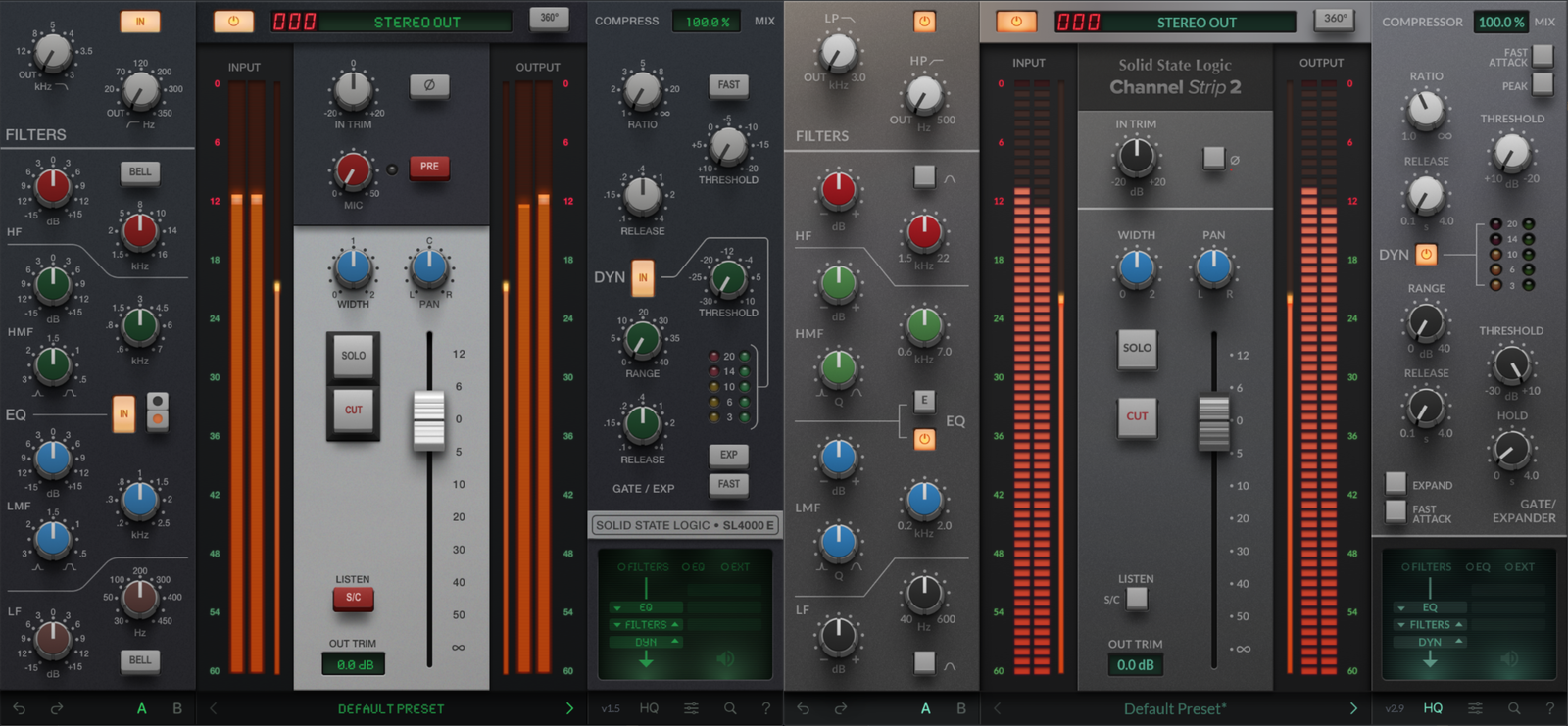 SSL 4000 E Console | SSL 9000 K Console